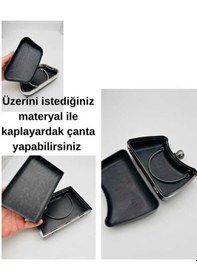 Resim Çanta Aksesuar Yuvarlak Abiye Çanta Kalıbı Astarı 