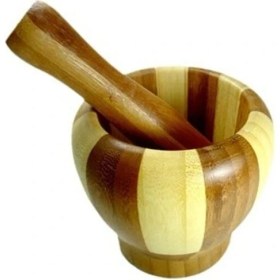 Resim Marsilyan Bambu Havan (Ahşap) Büyük 