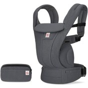 Resim Ergobaby Omni Deluxe Mesh (Graphite Grey) , 4 Farklı Taşıma Pozisyonlu Kanguru , 0-4 Yaş Için 