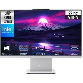 Resim Lenovo IdeaCentre AIO 3 27IRH9 F0HM0045TR-K20 i513420H 8 GB 4 TB SSD 27" Dos FHD AIO Masaüstü Bilgisayar 