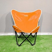 Resim Argeus Butterfly Turuncu Katlanabilir Kamp Sandalyesi 