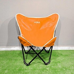 Resim Argeus Butterfly Turuncu Katlanabilir Kamp Sandalyesi 