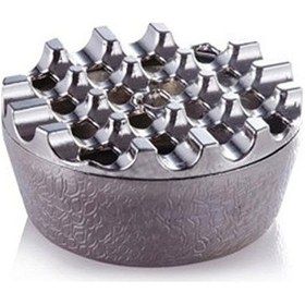 Resim Döküm Krom Yuvarlak Küllük 