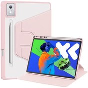 Resim Lenovo Idea Tab Pro 12.7'' İçin Kılıf Pu Deri Katlanabilir Stand Tablet Kılıfı 