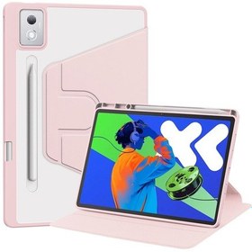 Resim Lenovo Idea Tab Pro 12.7'' İçin Kılıf Pu Deri Katlanabilir Stand Tablet Kılıfı 