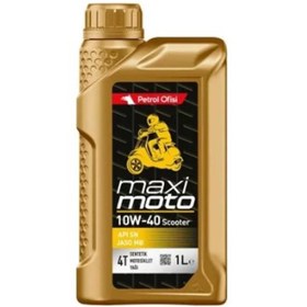 Resim Petrol Ofisi Maximoto 10w-40 Scooter 1l - 12 Adet 