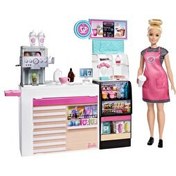 Resim Barbie'nin Kahve Dükkanı Oyun Seti GMW03 