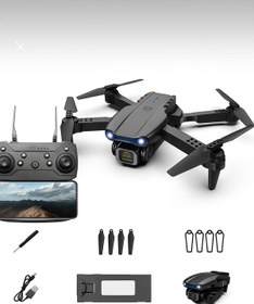Resim ATLT ATLANTİS E88PRO-E99PRO FPV ÇİFT KAMERALI DRON KATLANABİLİR İOS ANDROİD UYUMLU QUADCOPTER Wİ-Fİ DRONE 
