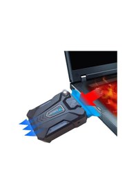 Resim Wozlo Fan Ayarlı Vakumlu 11'' - 17'' Notebook Laptop Soğutucu 