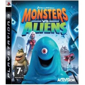 Resim Activision Monsters Vs Aliens Ps 3 