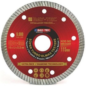 Resim Süper Turbo Elmas Testere 180 Mm Mk0282 