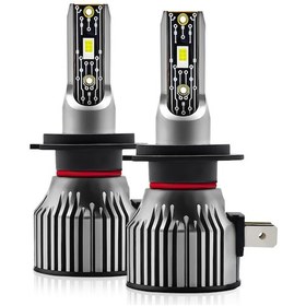 Resim Ximistore9 H7 Led Far Ampulü 12000lm 6500k Su Geçirmez Ip68 Araç Farı 2'li Paket 