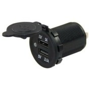 Resim Maroces-Ic-266C Pano Tipi Usb 8-32V Giriş 5V 1A Ve 5V 2,1A Çıkış 30Mm 10 Adet 