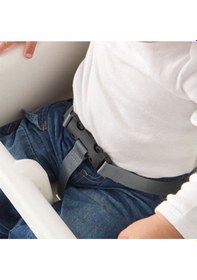 Resim Antılop Tepsili Mama Sandalyesi, Beyaz 