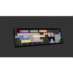Resim Logickeyboard LKB-EDIUS-A2PC Grass Valley Edius X Kablolu PC Astra 2 Arka Aydınlatmalı Klavye 