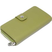 Resim Yeşil Deri Kadın Cüzdan - S1CB00005789-J2G 