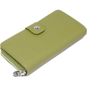 Resim Yeşil Deri Kadın Cüzdan - S1CB00005789-J2G 