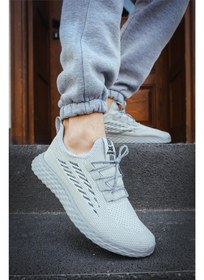 Resim Awd 2023 Bağcıklı Fileli Hafif Taban Erkek Sneaker 