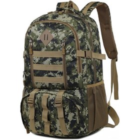 Resim Mufunye Kollektif Depolama Bölmeli Geniş Kapasiteli Oxford Kumaş Doğa Yürüyüşü Sırt Çantası Kamuflya 5 Çok Renkli 