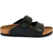 Resim Slazenger Lens Erkek Siyah Terlik 