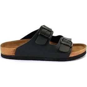 Resim Slazenger Lens Erkek Siyah Terlik 