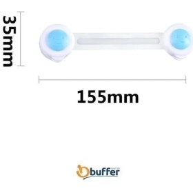 Resim K-Yonlineticaret Bebek ve Çocuklar Için Dolap Çekmece Emniyet Güvenlik Kilidi 