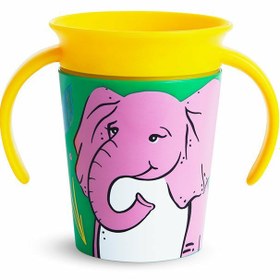 Resim Munchkin Mucize 360 Alıştırma Bardağı Fil 6 ay+ 177 ml 