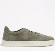 Resim Fabrika Gri Erkek Deri Sneaker JINJU 