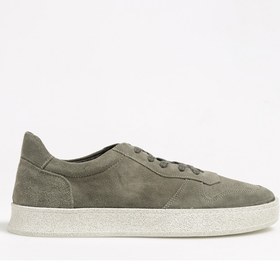 Resim Fabrika Gri Erkek Deri Sneaker JINJU 
