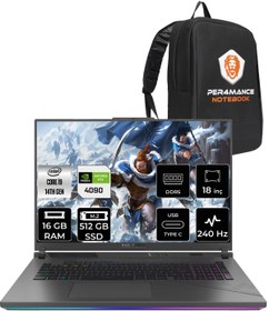 Resim ASUS ROG Strix G18 i9-14900HX 16GB 512GB SSD RTX4090\u002F16GB 240Hz 18\ WQXGA 