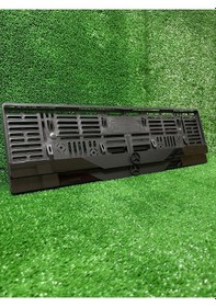 Resim Pleksi Otomobil Plakalık Dubai Model Mercedes Siyah Logolu Plakalık 