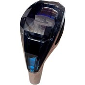 Resim URAZ OTO AKSESUAR Kristal Manuel Vites Topuzu Işıklı Type R Dizayn Lüks Tasarım Vites Topuzu Şarjlı Renkli RGB 