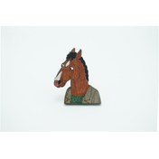 Resim gokmentoy Bojack Ahşap El Boyaması Broş 