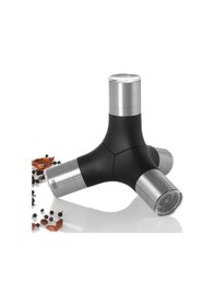 Resim Adhoc Mp440 Giant Mıknatıslı 4ü 1 Arada Değirmen Seti Gri - Siyah 