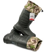 Resim Genel Markalar Eva Termal Avcı Çizme Haki -30 Derece Soğuğa Dayanıklı 