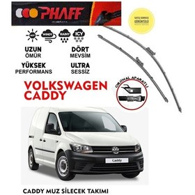 Resim Wolsvagen Caddy 2012 Model Ön Cam Muz Silecek Araca Özel Aparat 