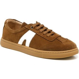 Resim Sneaker Günlük Kadın Mar-25y-192-4003 John May Taba Süet-beyaz Cilt Taba 