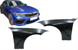 Resim BMW G20 2019-2023 3 Serisi Uyumlu M3 Görünüm Çamurluk Seti 