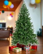 Resim 220 Cm Yılbaşı Ağacı 850 Gür Dallı Metal Ayak 1. Sınıf Çam Ağacı Noel Ağacı 23 CM 