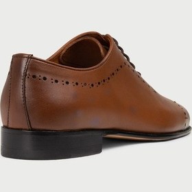 Resim Deery Erkek Hakiki Deri Taba Renkli Kösele Ayakkabı - 00491mtbak01 Taba 