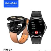 Resim Teknowear Haino Teko RW-37 Smart Watch 2Kordon Amoled Ekran Akıllı Saat (Kulaklık Hediyeli) 