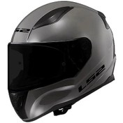 Resim Ls2 Rapid 2 Siyah Vizörlü Kapalı Motosiklet Kaskı Nardo Gri 