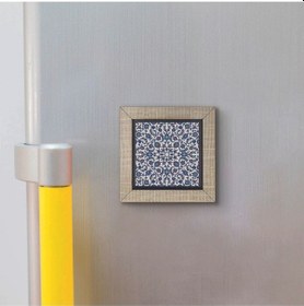 Resim Osmanlı Çinisi Baskılı Mdf Magnet 7x7 364 