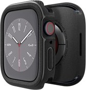 Resim Qedii Caseology Watch 45Mm/44Mm (Seri 9/8/7/6/Se/Se2/5/4) Kılıf Vault Matte Black - Acs05465 