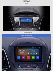 Resim Hyundaı Ix35 2010-2015 Multimedya Navigasyon Usb Kamera Carplayer 6 Ram 