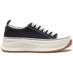 Resim Lufian Shay Kadın Tekstil Casual Ayakkabı 24k 121230006 Z Siyah Siyah 