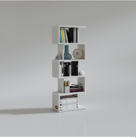 Resim Kenzlife kitaplık raf diba1 byz 129X040x19 banyo kiler ofis (m) 