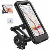 Resim Taşınabilir Araba Aksesuarları, Su Geçirmez Bisiklet Telefon Tutucu, Yağmur Kılıflı 360 Scooter A Diğer 