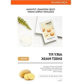 Resim Patates Özlü Aydınlatıcı Yaprak Maske, 1 Adet 
