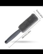 Resim Jant Temizleme Fırçası Süngerli Üstü Microfiber Saplı İthal Ürün 